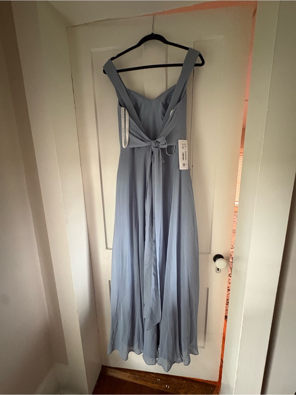 Azazie Dusty Blue bridesmaid dress - Picture 4 of 5